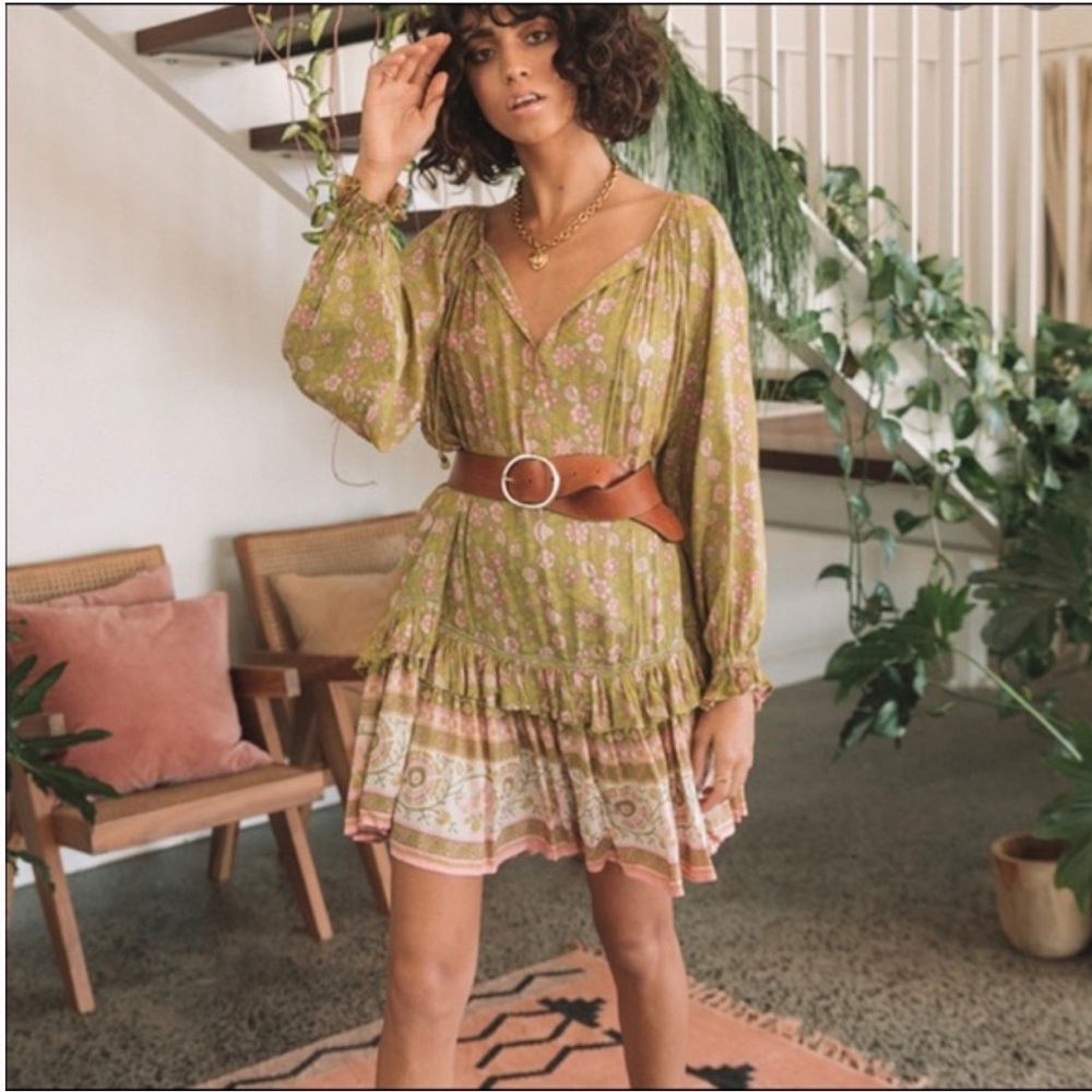 NWT Spell & the Gypsy Dahlia Tunic Mini Dress $229